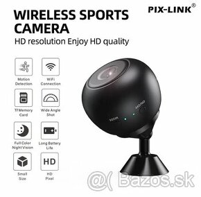 Mini WiFi bezpečnostná kamera Pix-Link 1080P Full HD - 1