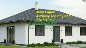 Novostavba – 4 izbový rodinný dom,  Malý Lapáš - holodom     - 1