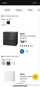 komoda IKEA MALM