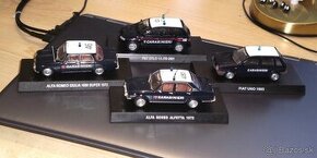 ALFA ROMEO , FIAT , CARABINIERI , 1:43 , DE AGOSTINI