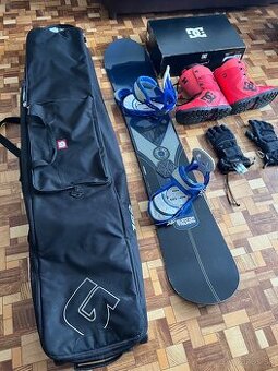 Burton snowboard set