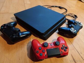 Playstation PS4 Slim 500GB + 3x DualShock