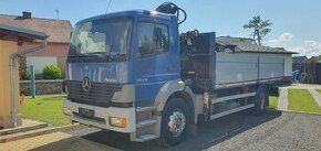 Mercedes Atego 1828 valník s hydraulickou rukou HIAB