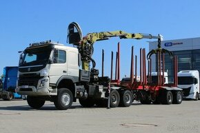 Volvo FMX 500, 6X6, LOGLIFT F265Z95 + přívěs DOLL - 1