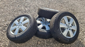 zimné pneumatiky.195/65 R15 +elektrony vw golf 5 -