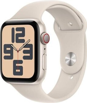 Apple Watch SE 2024 GPS 40 mm hviezdne biely hliník S/M