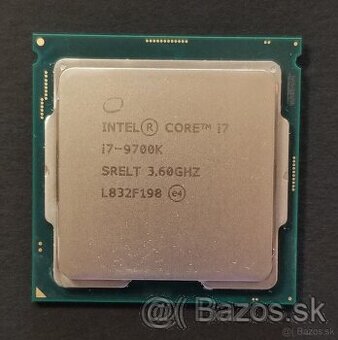 Procesor Intel Core i7-9700K FCLGA1151 Coffee Lake CPU