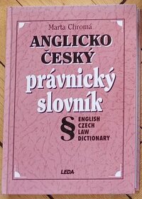 Anglicko český právnický slovník