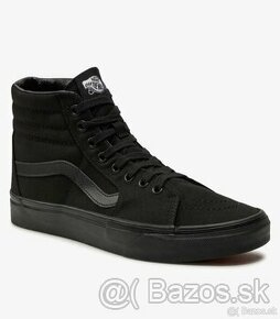 Vans - vysoké, čierne, veľ. 37