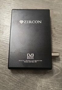 Satelitný prijímač Zircon mini Box HD aj s parabolou - 1