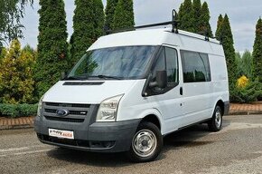 Ford Transit 6-miestny, klimatizácia, ťažné