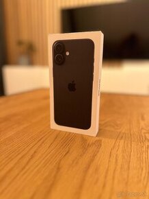 iPhone 16 Plus 128 gb Black - nerozbalený, záruka