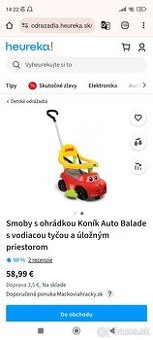 Odrážadlo Smoby s ohradkou