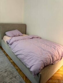 Kvalitná čalúnená posteľ + prémiový matrac - 1