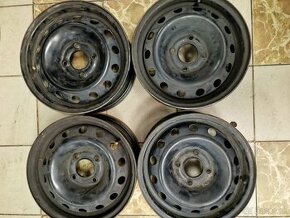 Plechové disky 4x108 r14 vw Peugeot 206 - 1