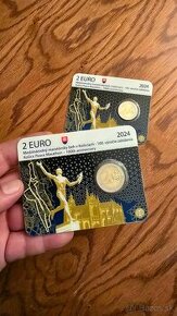 Coin card 2euro Košice