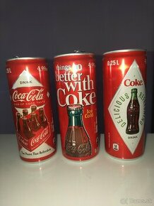 Plechovka Coca cola set