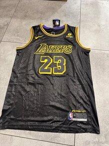 Lakers basketbalovy dres vel M