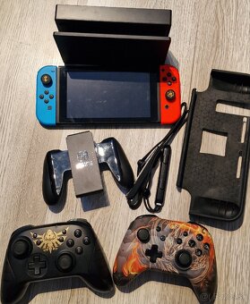 Nintendo switch + 19hier + prislusenstvo