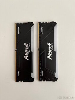 Kingston FURY 32 GB DDR4 3200 MHz CL16 Beast Black RGB