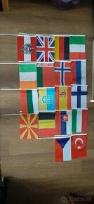Vlajky 5.5 x 7.7cm 18 ks