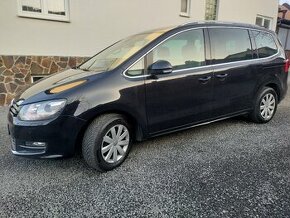 Vw Sharan 2.0 tdi 130 kw 160 tis km biznis 6 miest webasto - 1