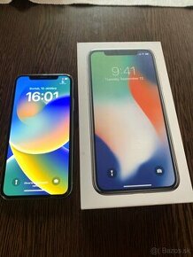 iPhone X Silver 64 GB.