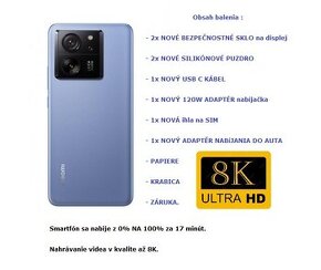 Predám nový XIAOMI 13T PRO 12GB/512GB ALPINE BLUE : ZÁRUKA