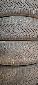 Predám 4ks jazdené zimné 225/60r18-104H Nokian