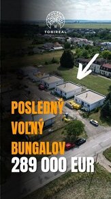 Rezidencia pri kaštieli - posledný voľný bungalov - obec Sok