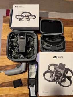 DJI Avata + Googles Integra + RC contoller + 2 baterky