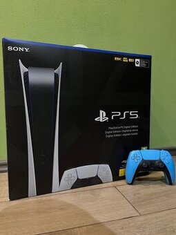 Predám ps5 slim + dual shock