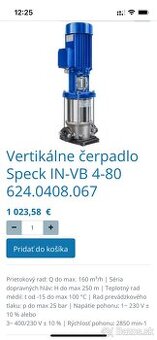 Výkonné čerpadlo Speck - 1