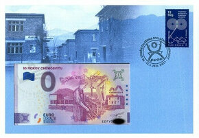 0€ / 0 euro / 0 eurová bankovka CHEMOSVIT