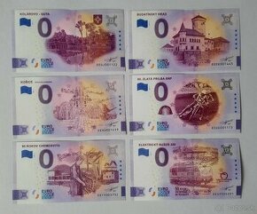 0€ / 0 euro suvenírová bankovka