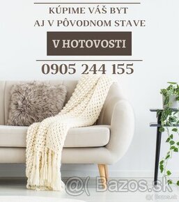 ⭐️HĽADÁME BYT V PÔVODNOM STAVE⭐️