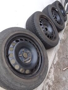 Disky 5x112 r16  205/55 r16 zimné pneumatiky