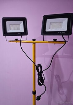 Led reflektor 2×50w +stojan