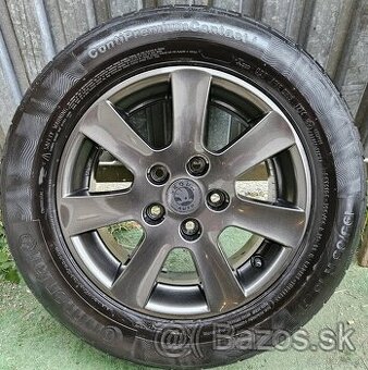 Nemecké disky BORBET - 5x112 r15 + 195/65 r15