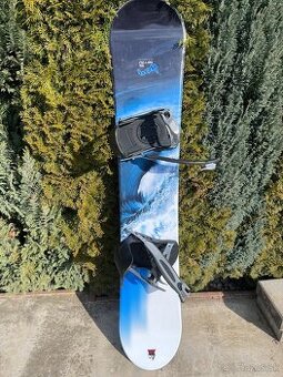 Predam Snowboard komplet viazanie + topánky