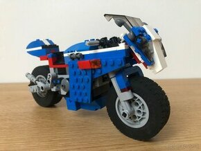 Lego Creator pretekarska motorka