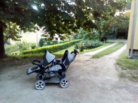 Predám súrodenecký kočík Peg Perego - 1