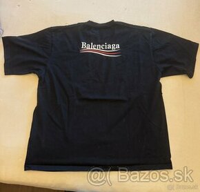 Balenciaga tricko black