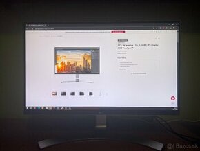 Predám 27" 4K monitor LG 27UD88-W