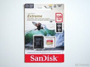 128GB Mico SD karta Sandisk Extreme