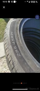 285/45r21 letné pneumatiky Hankook