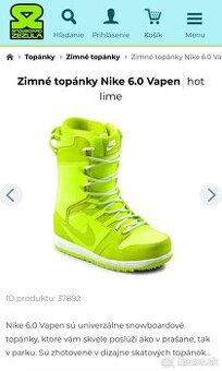 Zimné topánky Nike 6.0 Vapen - 1