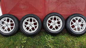 5x112 R16  - 205/60 R16 BORBET+Zimné pneu 7 mm - 1