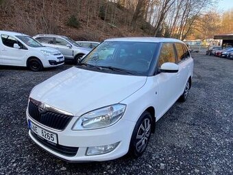 Škoda Fabia 1.6TDI 55kW klimatizace nové ČR 2014