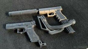 Sklapatelna pazba glock 17/18c a glock 19 - 1